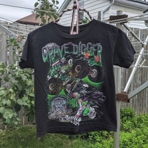 Grave Digger Graphic T Shirt